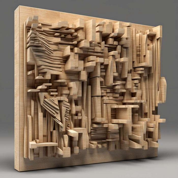 نموذج ثلاثي الأبعاد لآلة CNC 3D Art 